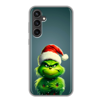 Силиконовый чехол на Samsung Galaxy S23 FE с принтом Новый год Силиконовый чехол на Samsung Galaxy S23 FE с принтом Новый год