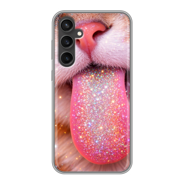 Силиконовый чехол на Samsung Galaxy S23 FE с принтом для девочек Силиконовый чехол на Samsung Galaxy S23 FE с принтом для девочек