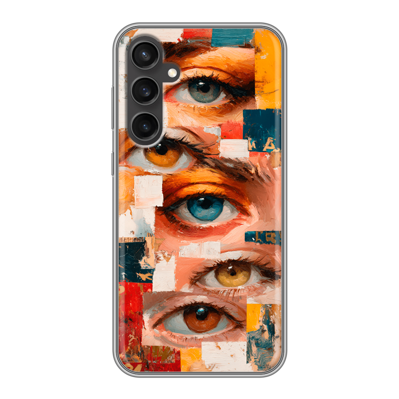 Силиконовый чехол на Samsung Galaxy S23 FE с принтом Модный принт Силиконовый чехол на Samsung Galaxy S23 FE с принтом Модный принт