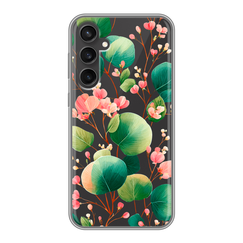 Силиконовый чехол на Samsung Galaxy S23 FE с принтом женский Силиконовый чехол на Samsung Galaxy S23 FE с принтом женский