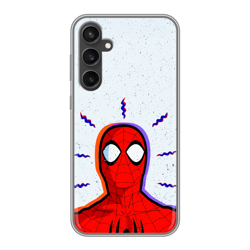 Силиконовый чехол на Samsung Galaxy S23 FE с принтом Spiderman Человек паук Силиконовый чехол на Samsung Galaxy S23 FE с принтом Spiderman Человек паук