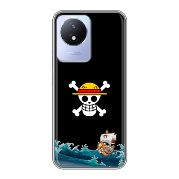 Силиконовый чехол на Vivo Y11 (2023) с принтом One Piece Ван Пис