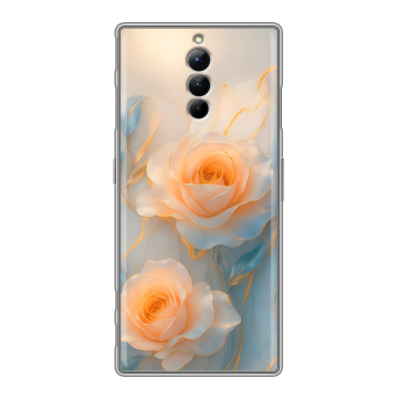 Силиконовый чехол на ZTE Nubia Red Magic 8S Pro с принтом Женский