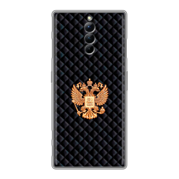 Силиконовый чехол на ZTE Nubia Red Magic 8S Pro с принтом Герб России принт