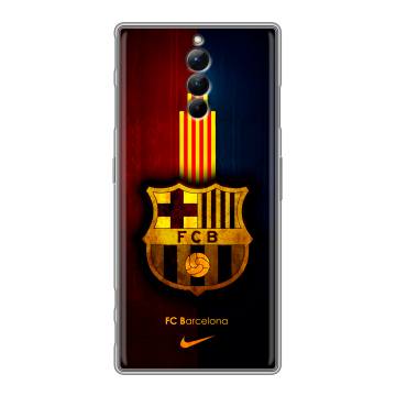 Силиконовый чехол на ZTE Nubia Red Magic 8S Pro с принтом Барселона Barcelona Силиконовый чехол на ZTE Nubia Red Magic 8S Pro с принтом Барселона Barcelona