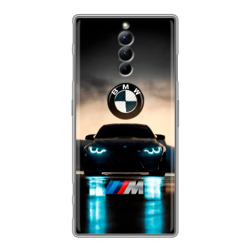 Силиконовый чехол на ZTE Nubia Red Magic 8S Pro с принтом БМВ BMW Силиконовый чехол на ZTE Nubia Red Magic 8S Pro с принтом БМВ BMW