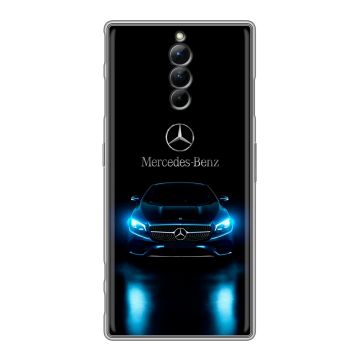 Силиконовый чехол на ZTE Nubia Red Magic 8S Pro с принтом Mercedes Мерседес Силиконовый чехол на ZTE Nubia Red Magic 8S Pro с принтом Mercedes Мерседес