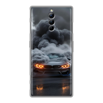 Силиконовый чехол на ZTE Nubia Red Magic 8S Pro с принтом BMW БМВ Силиконовый чехол на ZTE Nubia Red Magic 8S Pro с принтом BMW БМВ