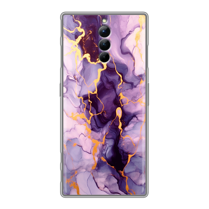 Силиконовый чехол на ZTE Nubia Red Magic 8S Pro с принтом Мрамор Силиконовый чехол на ZTE Nubia Red Magic 8S Pro с принтом Мрамор