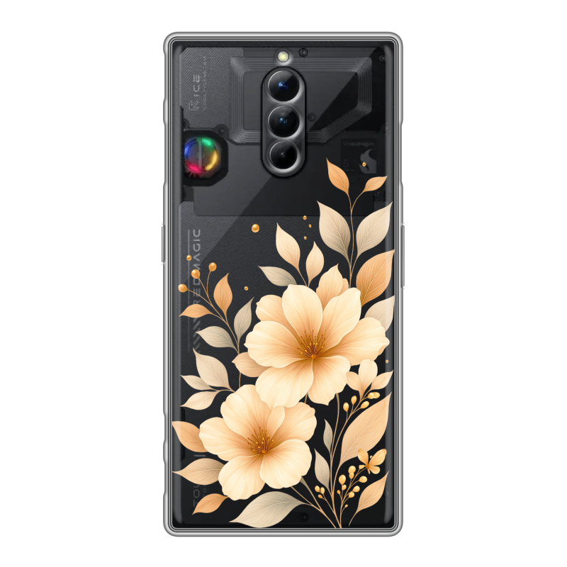 Силиконовый чехол на ZTE Nubia Red Magic 8S Pro с принтом для девушки Силиконовый чехол на ZTE Nubia Red Magic 8S Pro с принтом для девушки