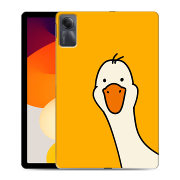 Силиконовый чехол на Xiaomi RedMi Pad SE с принтом Утка