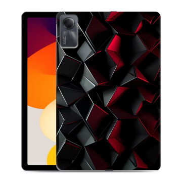 Силиконовый чехол на Xiaomi RedMi Pad SE с принтом Абстракция Силиконовый чехол на Xiaomi RedMi Pad SE с принтом Абстракция
