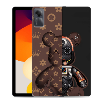 Силиконовый чехол на Xiaomi RedMi Pad SE с принтом Луи робот