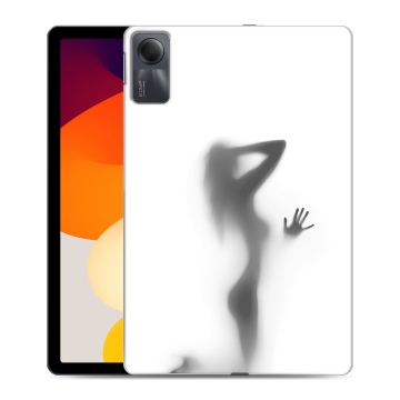 Силиконовый чехол на Xiaomi RedMi Pad SE с принтом Силуэт