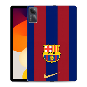 Силиконовый чехол на Xiaomi RedMi Pad SE с принтом Барселона Barcelona