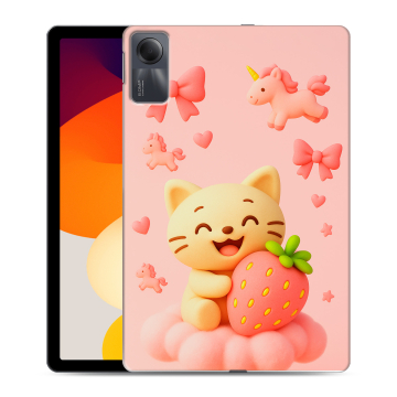 Силиконовый чехол на Xiaomi RedMi Pad SE с принтом для девочек
