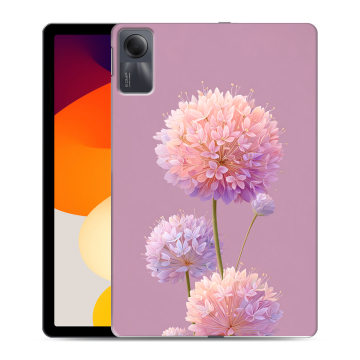 Силиконовый чехол на Xiaomi RedMi Pad SE с принтом Цветы