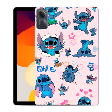 Силиконовый чехол на Xiaomi RedMi Pad SE с принтом Лило и Стич Силиконовый чехол на Xiaomi RedMi Pad SE с принтом Лило и Стич