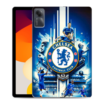 Силиконовый чехол на Xiaomi RedMi Pad SE с принтом Chelsea Челси