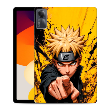 Силиконовый чехол на Xiaomi RedMi Pad SE с принтом Naruto Наруто