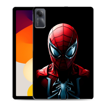 Силиконовый чехол на Xiaomi RedMi Pad SE с принтом Spiderman Человек паук