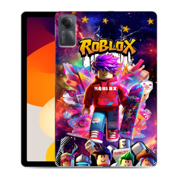 Силиконовый чехол на Xiaomi RedMi Pad SE с принтом Roblox Роблокс Силиконовый чехол на Xiaomi RedMi Pad SE с принтом Roblox Роблокс