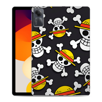 Силиконовый чехол на Xiaomi RedMi Pad SE с принтом One Piece Ван Пис