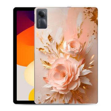 Силиконовый чехол на Xiaomi RedMi Pad SE с принтом женский