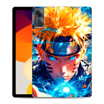 Силиконовый чехол на Xiaomi RedMi Pad SE с принтом Аниме Наруто Naruto