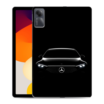 Силиконовый чехол на Xiaomi RedMi Pad SE с принтом Mercedes Мерседес Силиконовый чехол на Xiaomi RedMi Pad SE с принтом Mercedes Мерседес