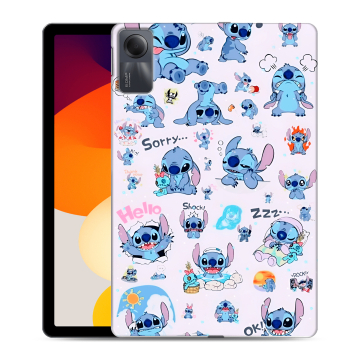 Силиконовый чехол на Xiaomi RedMi Pad SE с принтом Лило и Стич