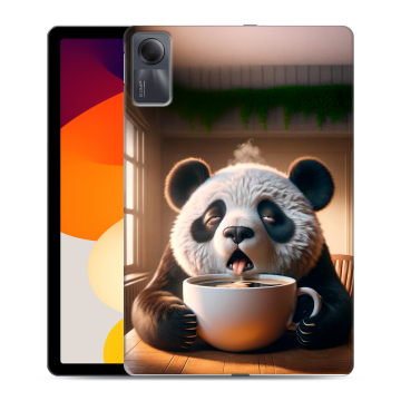 Силиконовый чехол на Xiaomi RedMi Pad SE с принтом смешная панда