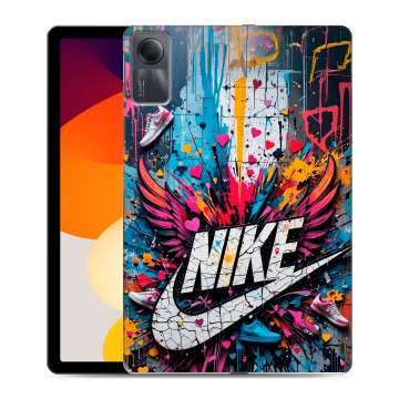 Силиконовый чехол на Xiaomi RedMi Pad SE с принтом Nike Найк