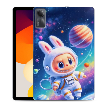 Силиконовый чехол на Xiaomi RedMi Pad SE с принтом Labubu Лабубу