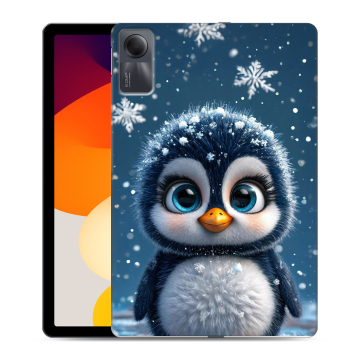 Силиконовый чехол на Xiaomi RedMi Pad SE с принтом Новый год