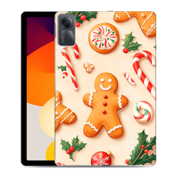 Силиконовый чехол на Xiaomi RedMi Pad SE с принтом Новый год