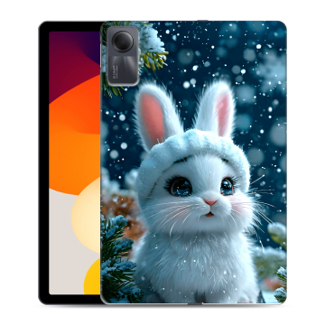 Силиконовый чехол на Xiaomi RedMi Pad SE с принтом Новый год