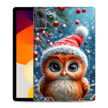 Силиконовый чехол на Xiaomi RedMi Pad SE с принтом Новый год