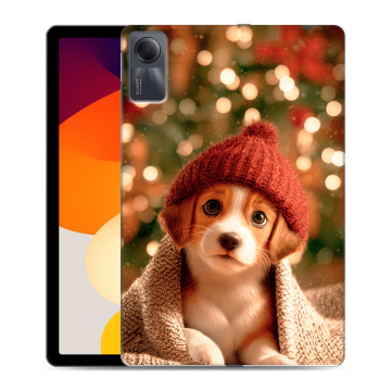 Силиконовый чехол на Xiaomi RedMi Pad SE с принтом Новый год