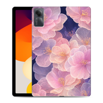 Силиконовый чехол на Xiaomi RedMi Pad SE с принтом женский