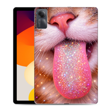 Силиконовый чехол на Xiaomi RedMi Pad SE с принтом для девочек