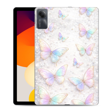 Силиконовый чехол на Xiaomi RedMi Pad SE с принтом женский