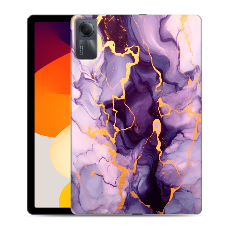 Силиконовый чехол на Xiaomi RedMi Pad SE с принтом Мрамор Силиконовый чехол на Xiaomi RedMi Pad SE с принтом Мрамор