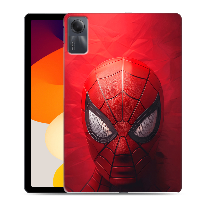 Силиконовый чехол на Xiaomi RedMi Pad SE с принтом Spiderman Человек паук Силиконовый чехол на Xiaomi RedMi Pad SE с принтом Spiderman Человек паук