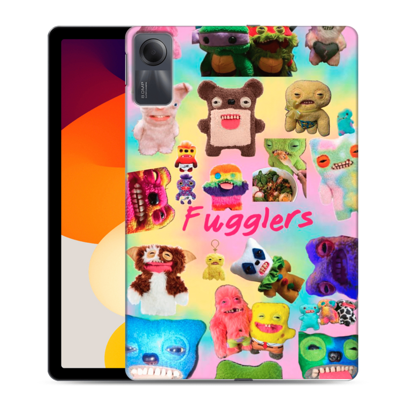 Силиконовый чехол на Xiaomi RedMi Pad SE с принтом Флагер Fuggler Силиконовый чехол на Xiaomi RedMi Pad SE с принтом Флагер Fuggler