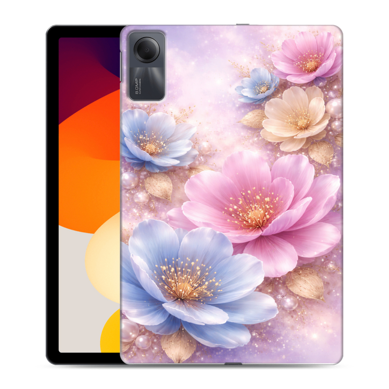 Силиконовый чехол на Xiaomi RedMi Pad SE с принтом женский Силиконовый чехол на Xiaomi RedMi Pad SE с принтом женский