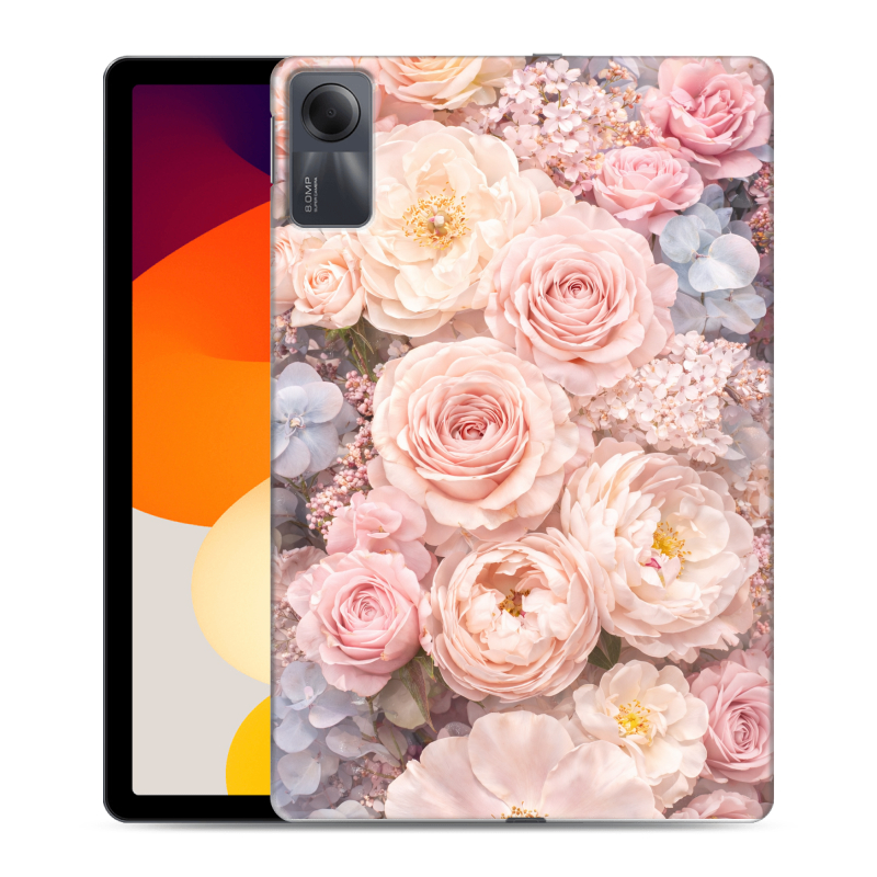 Силиконовый чехол на Xiaomi RedMi Pad SE с принтом женский Силиконовый чехол на Xiaomi RedMi Pad SE с принтом женский