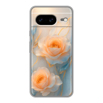 Силиконовый чехол на Google Pixel 8 с принтом Женский