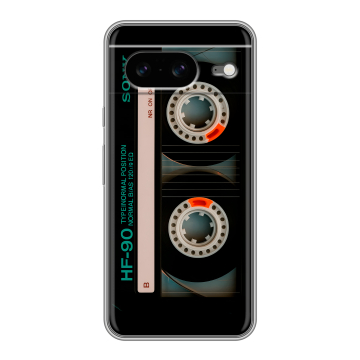 Силиконовый чехол на Google Pixel 8 с принтом Кассета Силиконовый чехол на Google Pixel 8 с принтом Кассета