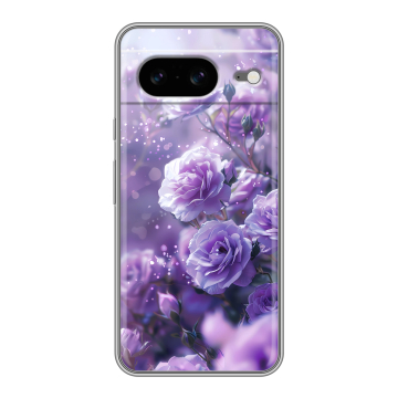 Силиконовый чехол на Google Pixel 8 с принтом Розы цветы Силиконовый чехол на Google Pixel 8 с принтом Розы цветы